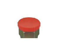 TP Series Metric Threaded Plugs - M20 x 1.5, Red, Low-Density Polyethylene