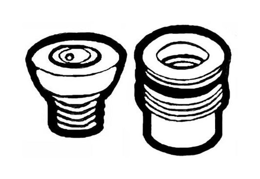 Large Brass Faucet Snap Coupler Set - Image 1