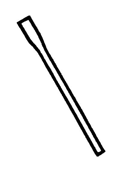 Delta Swaged End Brass Supply Tube - 3/8" O.D. x 20" - Image 1