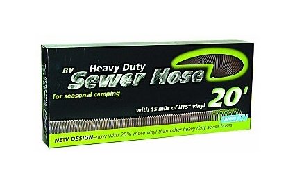 Heavy-Duty 3" x 20' Waste Tank Hose - Image 1