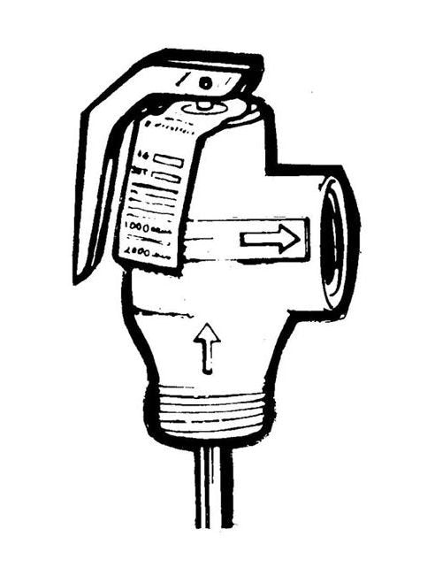Bronze Self-Closing Temperature Pressure Relief Valve 3/4" - Image 2