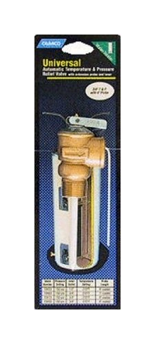 Bronze Self-Closing Temperature Pressure Relief Valve 3/4" - Image 1