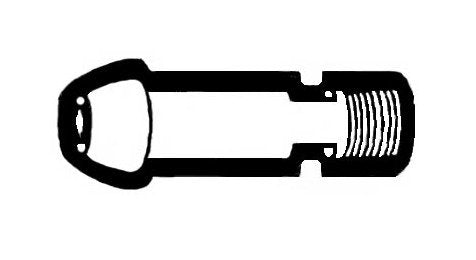 P.O.L. Tailpiece Fitting - Prest-O-Lite Tailpiece - Image 1