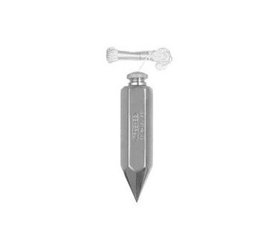 General 4 Inch Hexagon Steel Plumb Bob - Image 1