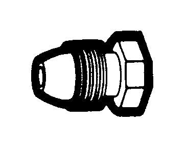 P.O.L. Plug - Prest-O-Lite Fitting - Image 1