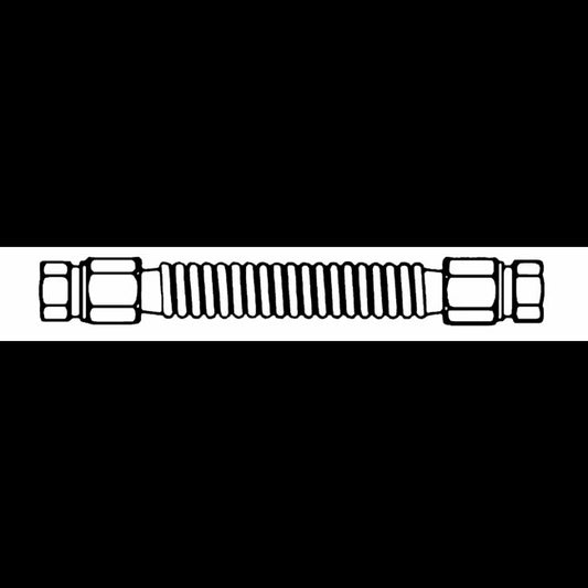 Stainless Steel 3/4" Female Pipe Thread Gas Appliance Connector - Image 1