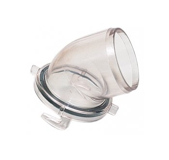 Transparent Hose Adapter for Monitoring System Cleaning - Image 1