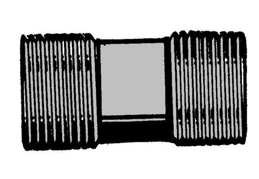 1/2 x 3/8 Male Coupler for Hot and Cold Water Tubing - Image 1