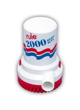 12V Submersible Bilge Pump - 2000 GPH - Image 1