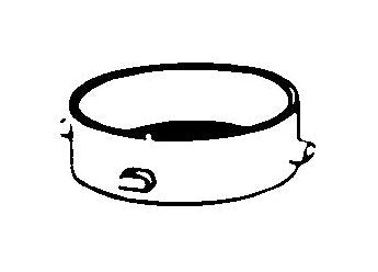 3" Bayonet Ring for Waste Tank Hoses and Valves - Image 1