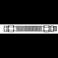 Stainless Steel 3/4" Female Pipe Thread Gas Appliance Connector