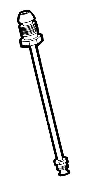 1/4" O.D. Tube P.O.L. Fitting & Accessories - Inverted Flare Pigtail - Image 1