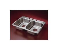 Commercial Grade Double Stainless Steel Self Rim Sink
