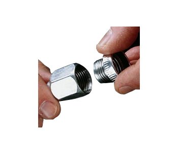 Flat-Faced O-Ring Hydraulic Fittings Aluminum Plugs - Image 1