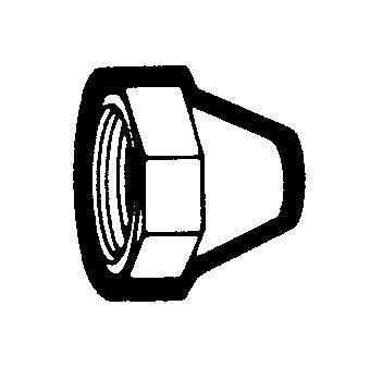 P.O.L. Cap for Plumbing Specialties - Prest-O-Lite Fitting - Image 1