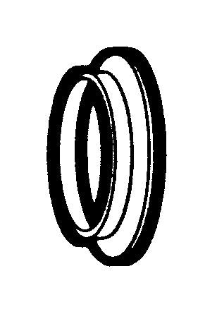 1-1/2" Plastic Slip Nut & Washer Tailpiece Flange - Image 1