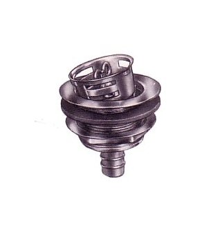2-Inch Chrome Strainer for Plumbing Equipment - Image 1