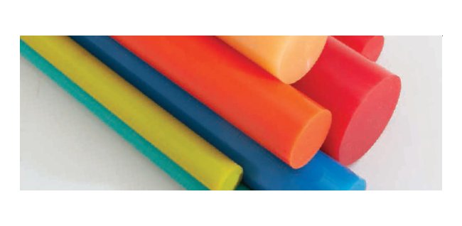 3/4 Inch Polyurethane Rod - 3/4in x 36in, 70A Duro, Black - Image 1