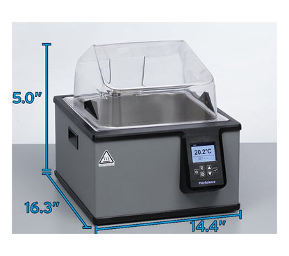 28 Liter (L) Capacity Polyscience General Purpose Water Bath - Image 6