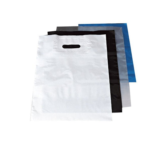 24 Inch Polyethylene Tote Bag with Patch Handle - Image 1