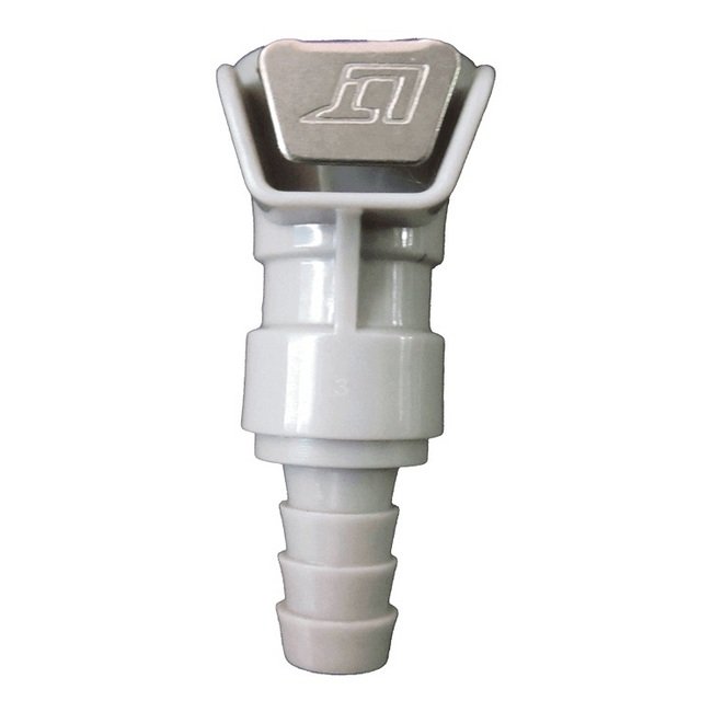 20 IHBS Gray Chemical-Resistant Polypropylene Quick Coupling - Image 1