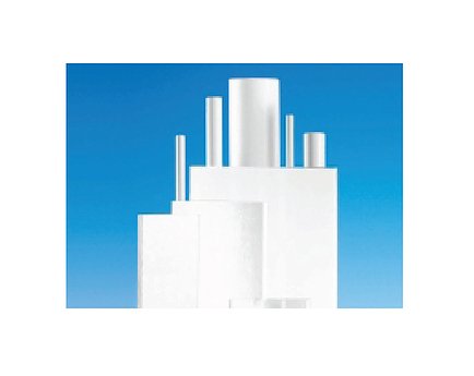 4.750 Inch (in) Thickness Polyvinylidene Fluoride (PVDF) Rod - Image 1