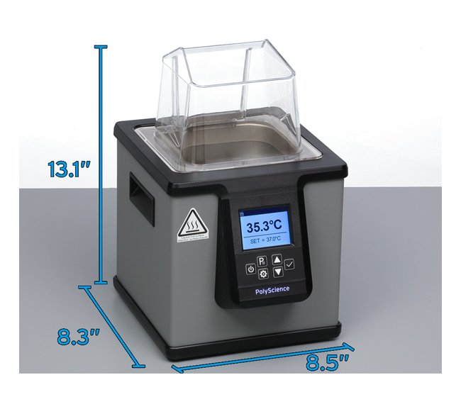 10 Liter (L) Capacity Polyscience General Purpose Water Bath - Image 2