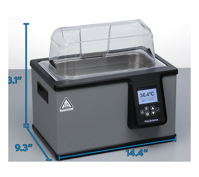 10 Liter (L) Capacity Polyscience General Purpose Water Bath - Image 4