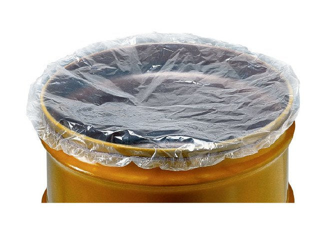 22-1/2 Inch Black Polyethylene Dust Cap for 55 Gallon Drums - Image 1