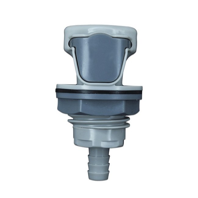 Gamma Sterilizable Polypropylene Quick Coupling - 1/4" ID - Image 1
