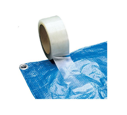 Clear Polyethylene Patch Adhesive Tape - 2" x 108 ft - Image 1