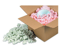 Pink Antistatic Polystyrene Packaging Peanuts - 12 Cubic Feet
