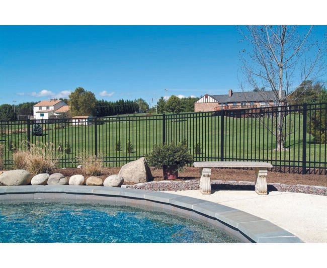 Long®Fence Ornamental Wrought Iron Pool Fence - Image 7