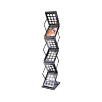 Heavy-Duty Pop-Up Literature Rack with Travel Bag