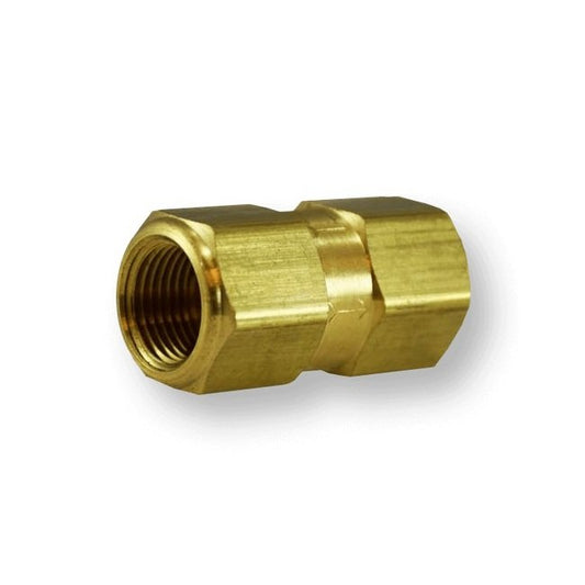 Brass Poppet Check Valve 1/2 Inch Male to Female Thread - Image 1