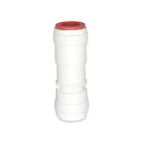 Acetal Poppet Check Valve 1/4 in. Push-to-Connect, 0.75 psi