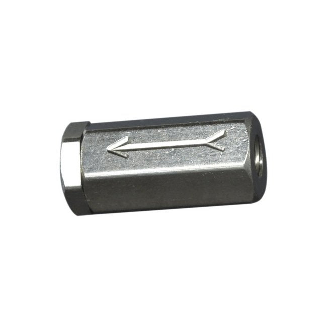 NCV Series 1/16" Barb to Barb Brass Poppet Check Valve - Image 1