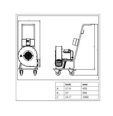 0000006157 FumeCaddie™ Portable Vehicle Exhaust Extractor - Image 2