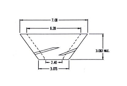 Straight Wall Style 48 Pieces per Carton Pouring Cup - Image 2