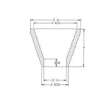 Extended Outlet Style 20 Pieces per Carton Pouring Cup - Image 2