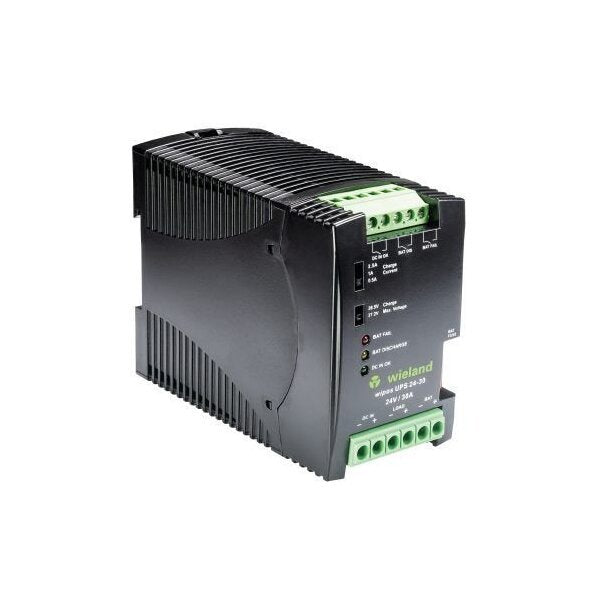 Wieland USV-DC WIPOS UPS 24-30 Uninterruptible Power Supply with Battery Modules - Image 1