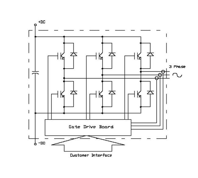 IAPL300T120 PowerStack Liquid-Cooled IGBT Inverter - Image 2