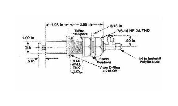 High Current Power Feedthrough and Cable - Image 2