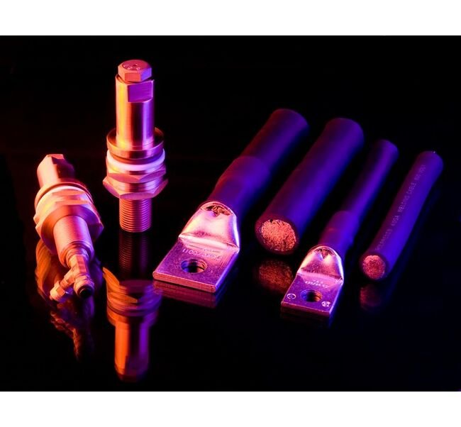 High Current Power Feedthrough and Cable - Image 1