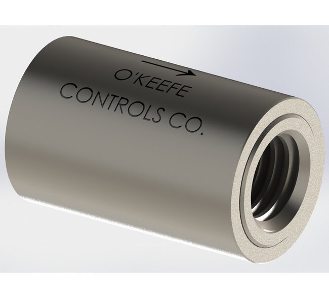 Precision Metal Orifices - UNF Coupler, 10-32, 0.035'' - Image 1