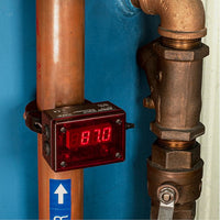 Exair Pressure Sensing Digital Flowmeter for 5" Schedule 40 Iron Pipe