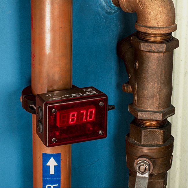 Exair Pressure Sensing Digital Flowmeter for 2 Inch Copper Pipe - Image 1