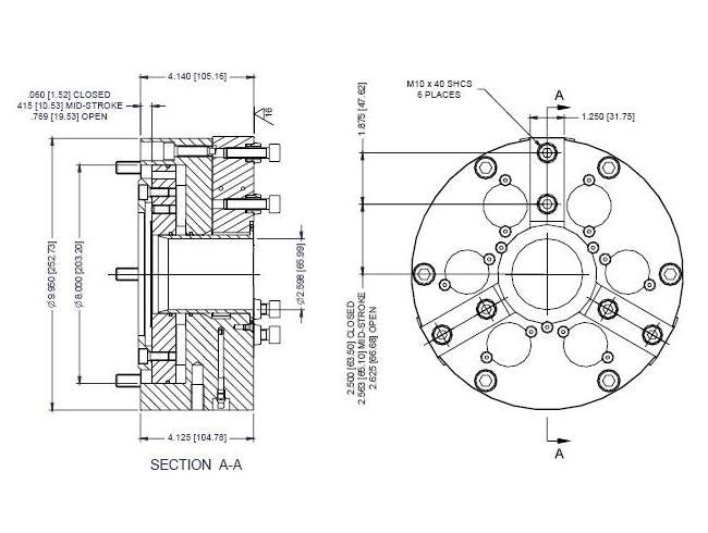 Precision Power Chuck Models - PPC250D - Image 2