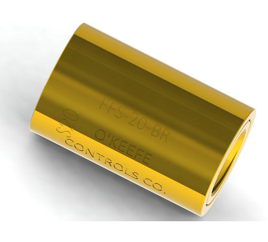 Precision Brass Orifice Coupler 10-32 UNF - Image 1