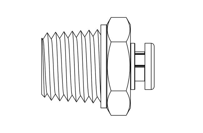 Precision Metal Orifices - Push-On Tube Adapters 1/4" NPT x Tube - Image 2